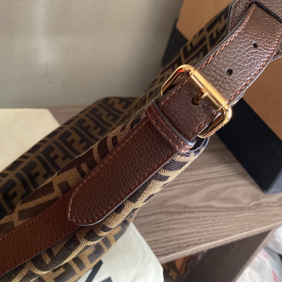 Fendi Zucca Small Hobo Bag - Picture 9 of 12